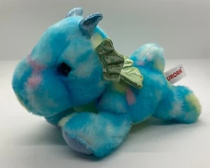 7 Inch Sprinkles Baby Blue Dragon Plush Stuffed Animal by Aurora - Picture 1 of 3