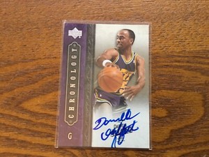 2006-07 Upper Deck Chronology Darrell Griffith #25 Autograph 