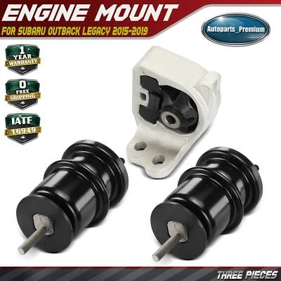 Montaje de motor 3 piezas para Subaru Outback Legacy 2015 2016 2017 2018 2019 2,5 L Foto 1 de 4