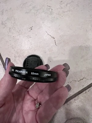 Kodak Cir Polarizer 52mm FILTER DIGITIAL/FILM Camera Omitts Reflections & Clouds - Image 1 of 4