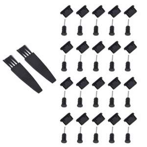 20 Pairs Staubsicherer Stecker Kopfhörerstopfen Ladeanschlussstaubstecker - Zdjęcie 1 z 12