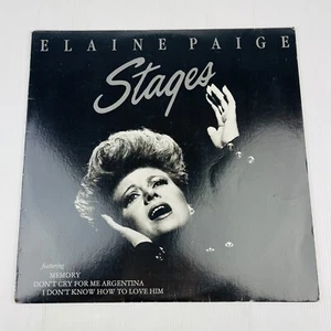 Elaine Paige "Stages" 1983 Vinyl Record Limited Collectors Edition - Picture 1 of 6