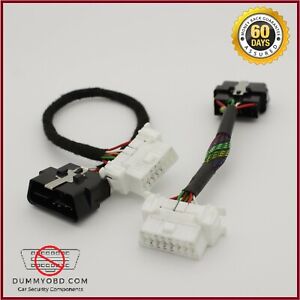 For Nissan Honda Toyota Lexus OBD2 Port With Mixed Wires And Decoder Dummy OBD