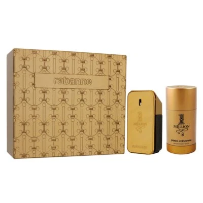Paco Rabanne 1 Million One Million Set 50 ml Eau de Toilette EDT & 75 ml Deostic