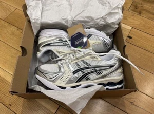 ASICS Gel Kayano 14 White Midnight UK 7.5 Brand New with Original Boxing - Picture 1 of 6