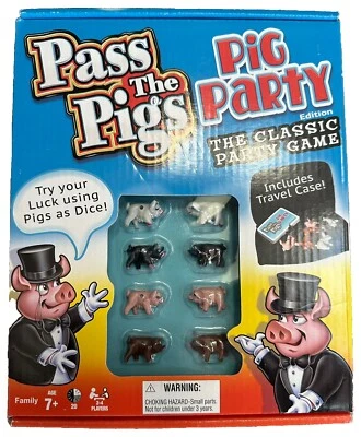Pass the Pigs Pig Party Edition Dice Game NEW - Image 1 of 4