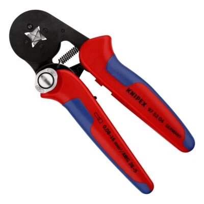 KNIPEX 975304 - Crimpzange für Aderendhülsen mit Seiteneinführung 0,08-10+16 mm² - Bild 1 von 4