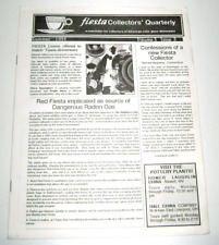 1994 Fiesta Collector's Quarterly Newsletter Volume 3 Issue 3