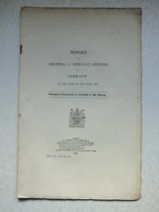 Report on Industrial & Commercial Conditions in Germany at the close of 1919 - Picture 1 of 3