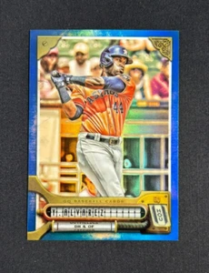 2022 Topps Gypsy Queen Yordan Alvarez Blue Chrome Refractor /150 SP #217 Astros - Bild 1 von 2