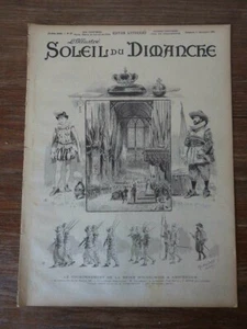 DIE ILLUSTRE SONNTAGSSONNE (37 1898) Königin Königin WILHELMINA Amsterdam - Bild 1 von 1