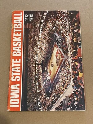 1972-73 Iowa State Cyclones Basketball Media Guide   (B2) - Image 1 of 3