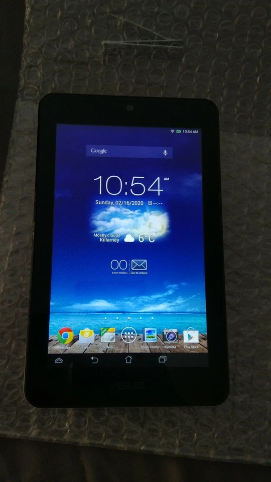 White Asus Memo Pad HD7 ME173X 7inch 16GB Android 4.2.2 Tablet With Google Play - Image 1 of 4