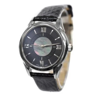 Reloj Versace Dafne VFF010013 de cuarzo de piel de becerro para mujer - Precio de venta $1375 Foto 1 de 4