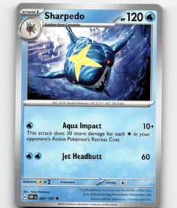 Pokemon - Sharpedo 047/197 - Obsidian Flames - Picture 1 of 1