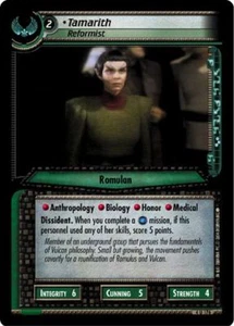 Star Trek CCG 2E Necessary Evil Tamarith, Reformist 4U176 - Imagen 1 de 1