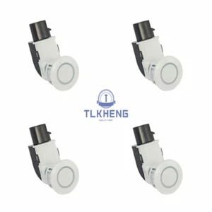4PCS PDC Parking Sensor 89341-50011-A0 For Toyota Lexus GS300 GS430 IS350 White - Picture 1 of 7
