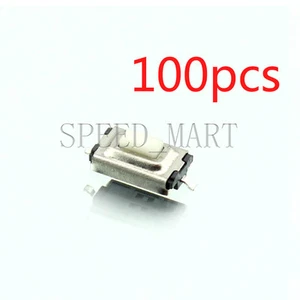 Interruptor de botón táctil táctil momentáneo 100XMicro 2 pines SMD PCB 3x6x2,5 mm - Imagen 1 de 3