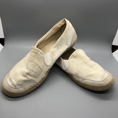 Mocassino UGG bianco slip on flat donna spiaggia scarpe casual taglia 8