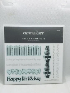 Close To My Heart CTMH Z3780 Birthday Boarders Stamp & Thin Cut K - Picture 1 of 1