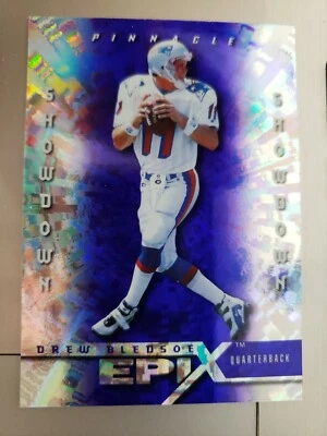 1998 PINNACLE EPIX DREW BLEDSOE SHOWDOWN #'D 624/1250. NICE CARD. - Image 1 of 4