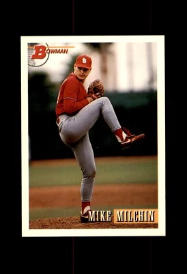 MIKE MILCHIN #516 ST. LOUIS CARDINALS 1993 BOWMAN  - Image 1 of 2
