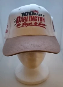 Ricky Craven #32 Signed 100th Race at Darlington One NASCAR Closest Finishes Cap - Picture 1 of 13