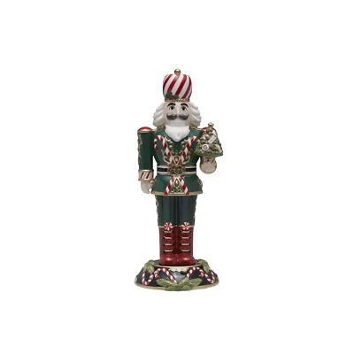 Fitz & Floyd Nutcracker Sugarplum King with Tree, 17 Inch, Multicolor