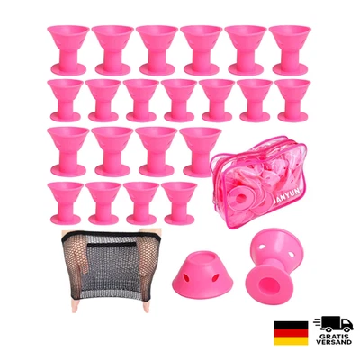 Silikon Lockenwickler | 20er Set | ohne Hitze | schnelle Haarlocken - Bild 1 von 4