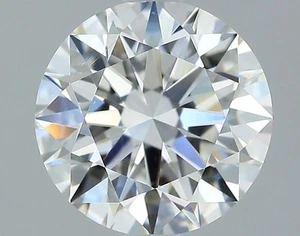 Certificate GIA 1.50 CT Round Natural Mined Diamond Loose G color SI1 clarity - Picture 1 of 2