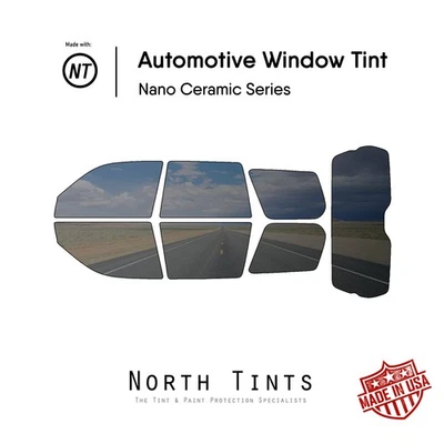 Película de tinte de ventana precortada nano cerámica vidrio para automóvil para Subaru Forester 2003-2005 Foto 1 de 4