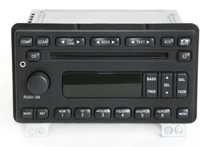 Mercury Mountaineer 2005 Radio AM FM CD Player w Auxiliary Input 5L2T-18C869-AC - Picture 1 of 7
