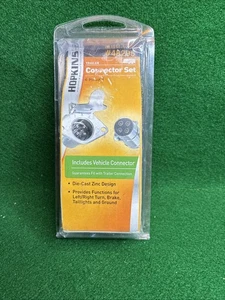 Hopkins 48295 Round 4-Way 4-Pole Vehicle & Trailer Connector Set - Bild 1 von 6