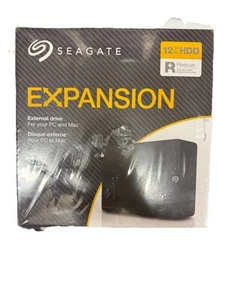 NEW Seagate Expansion 12TB 3.5 inch Desktop External HDD STKP12000400 - Photo 1/1