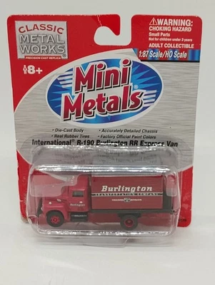 Camión de carga Classic Metal Works Mini Metals escala 1:87 HO International R-190 Foto 1 de 4
