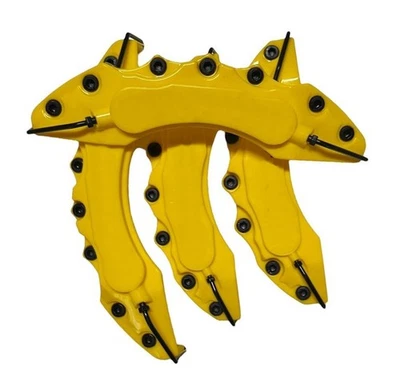 Cubierta de pinza de freno de coche universal amarilla Foto 1 de 4