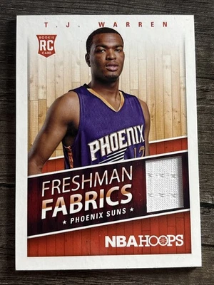 2014-15 NBA Hoops - Freshman Fabrics T.J. Warren #24 (MEM, RC) - Image 1 of 2