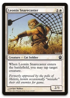 Leonin Snarecaster #23 (NM) Theros THS Magic MTG - Image 1 of 2