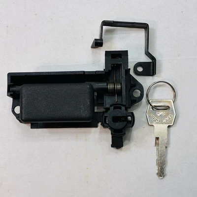 1987-1995 Ford F-150 F-250 F-350 Glove Box Latch Handle Black with Screws OEM Foto 1 de 4