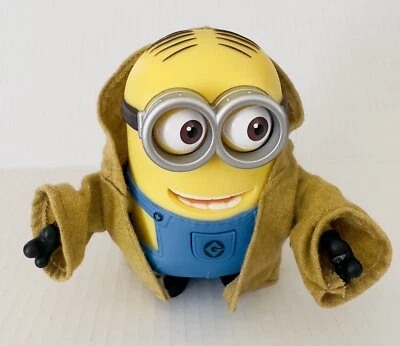 "Figura Minion Despicable Me Universal Studios ojos móviles Thinkway Toys 5""" Foto 1 de 4