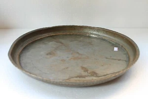 Antique Handcrafted Copper Plain Star Engraved Simple Fine Islamic Plate NH4144 - Picture 1 of 12