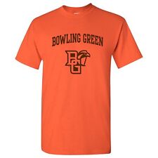 Bowling Green Falcons Arch Logo Licensed Unisex T-Shirt - Orange