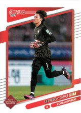 Seung-gyu Kim 2021-22 Donruss Road to World Cup Soccer Card #136 Korea Republic