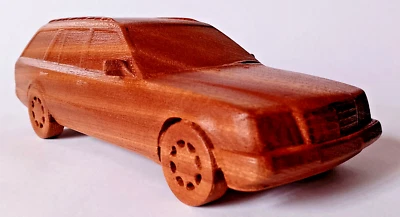 1:16 E-class W124 Wagon Wood Car Sport Model Scale Replica Others on Request - Image 1 of 4