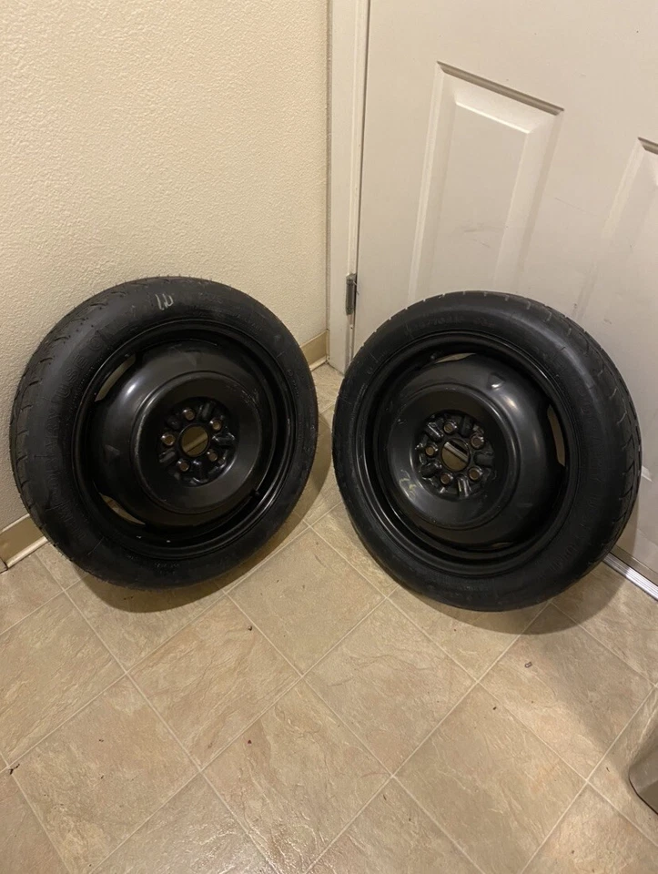 2003-2025 TOYOTA COROLLA SPARE TIRE WHEEL DONUT T125/70/R16 Prius Celica Etc - Image 1 of 4