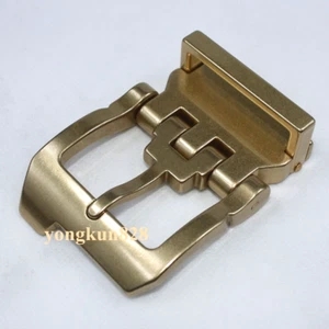 Solid Brass Belt Buckles Tongue Pin Belt Buckle Fits For 1.5 INCHES Belt - Picture 1 of 6
