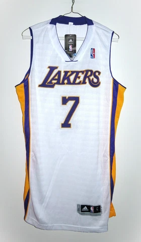 New Adidas Lamar Odom Los Angeles Lakers Rev 30 Adidas NBA Polyester Jersey L 44 Cover