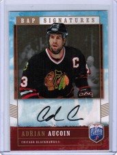 06/07 BE A PLAYER HOCKEY BAP SIGNATURES AUTO CARDS ( XX ) U-Pick From List