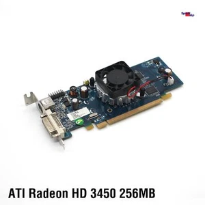 His Ati Radeon HD3450 256MB PCIe Low Profile Video Card Graphics Card H345F256LN - Picture 1 of 4