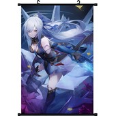 genshin impact furina Anime HD ART Posters Home Decor Wall Scrolls 60X90cm  D9